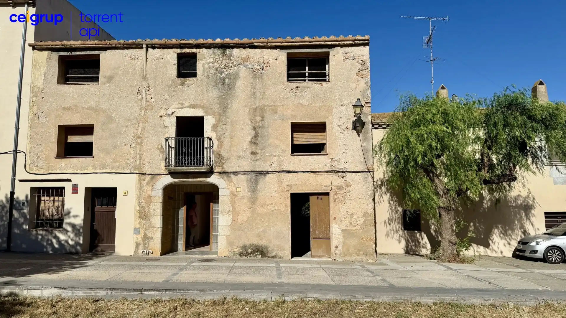 Vista exterior de Finca rústica en venda en Bellcaire d'Empordà amb Terrassa i Balcó
