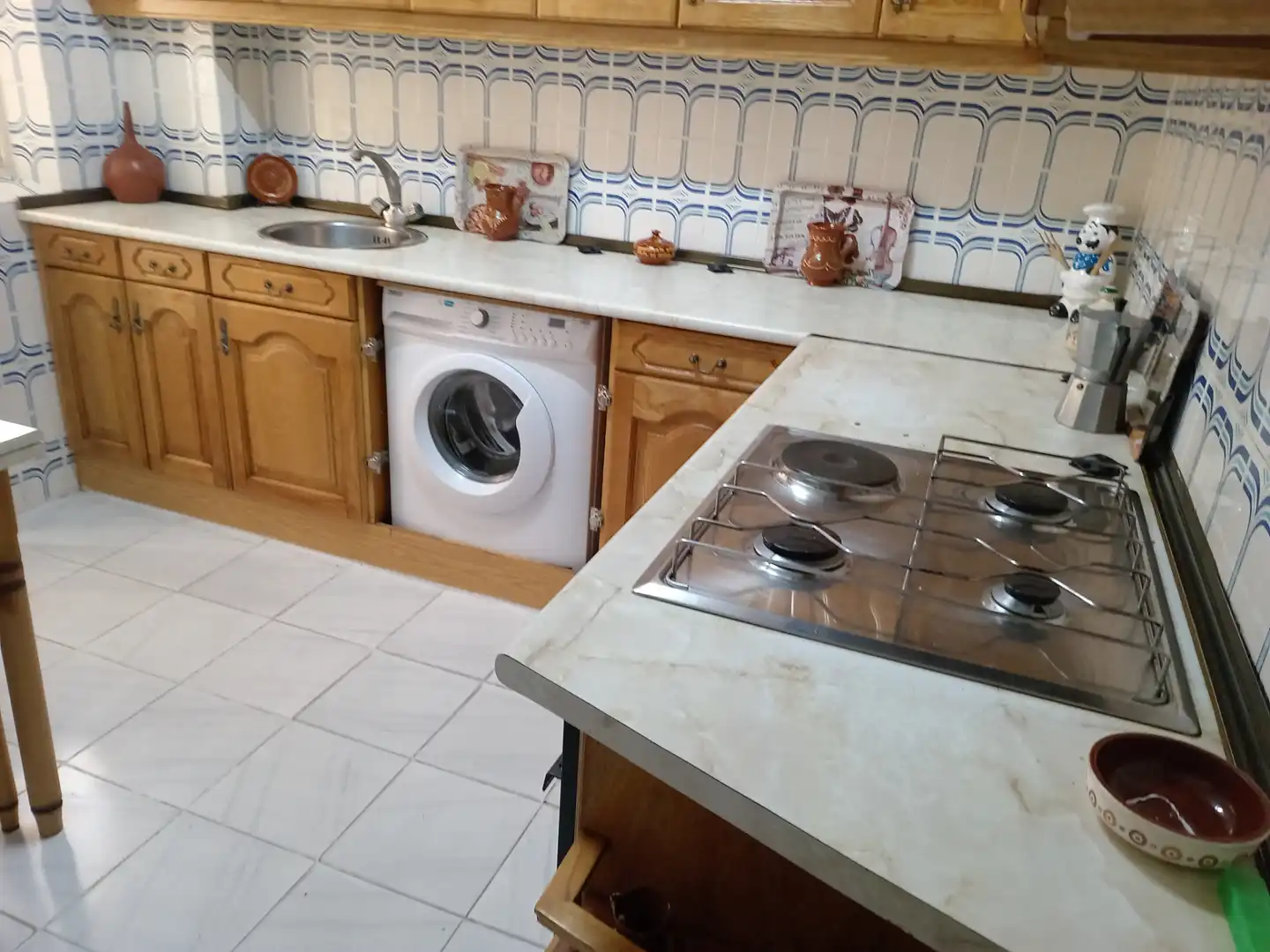 Kitchen of Flat for sale in Salamanca  with Heating, Furnished and Oven