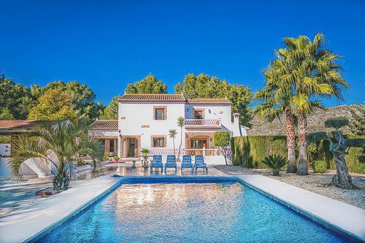 Exterior view of House or chalet for sale in Teulada  with Air Conditioner, Heating and Private garden