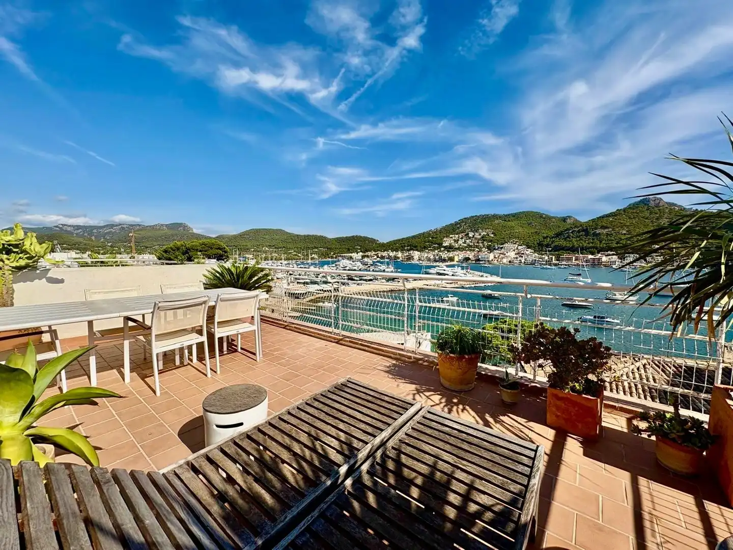 Terraza de Ático de alquiler en Andratx con Terraza, Amueblado y Alarma