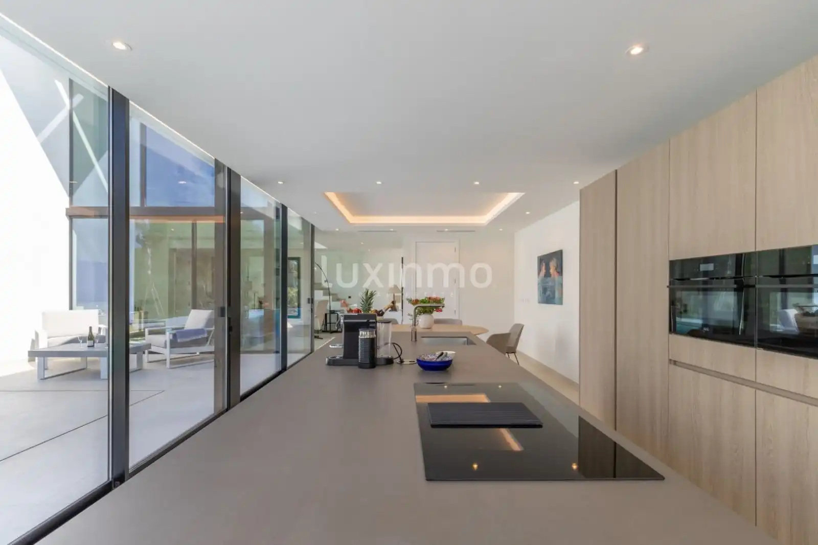 Living room of Houses for sale in Jávea / Xàbia  with Air Conditioner, Heating and Terrace