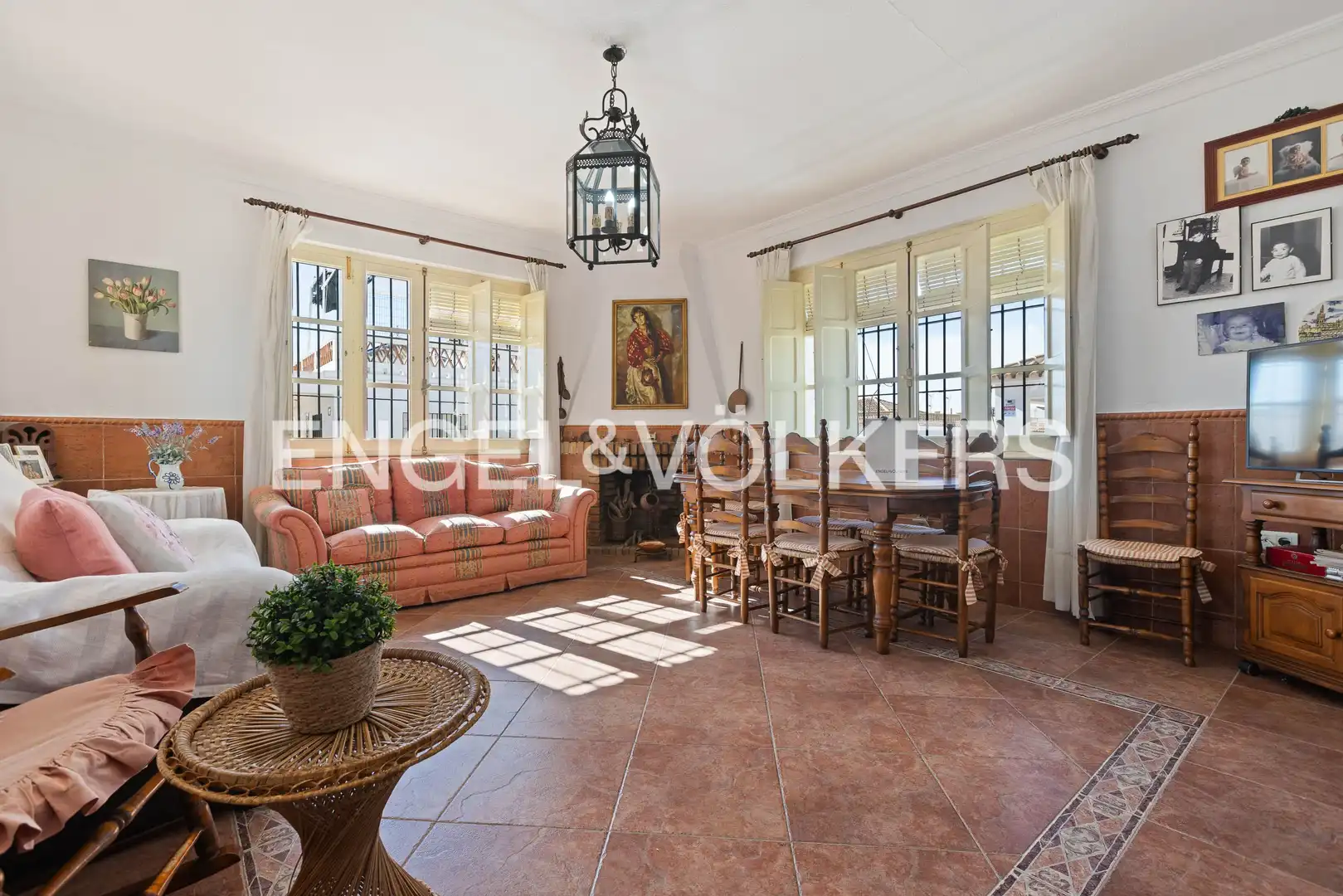 Comedor de Finca rústica en venta en La Antilla con Aire acondicionado, Calefacción y Jardín privado