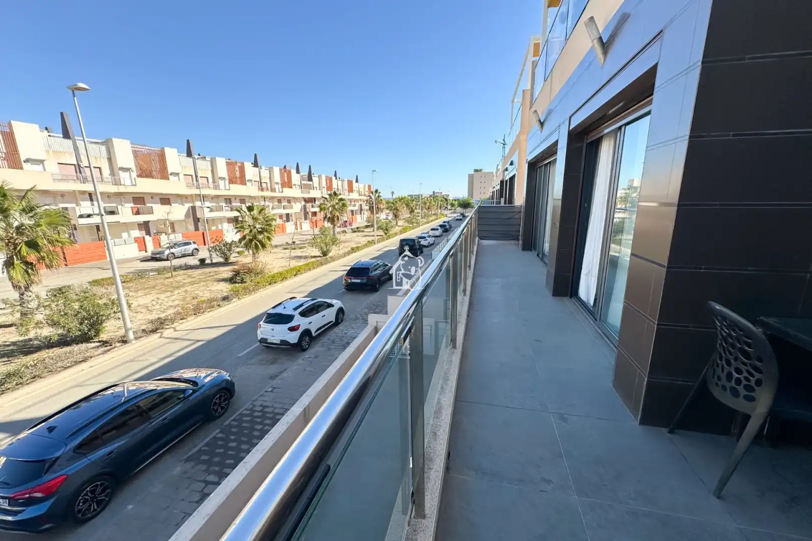 Vista exterior de Apartament de lloguer en Pilar de la Horadada amb Aire condicionat, Terrassa i Piscina