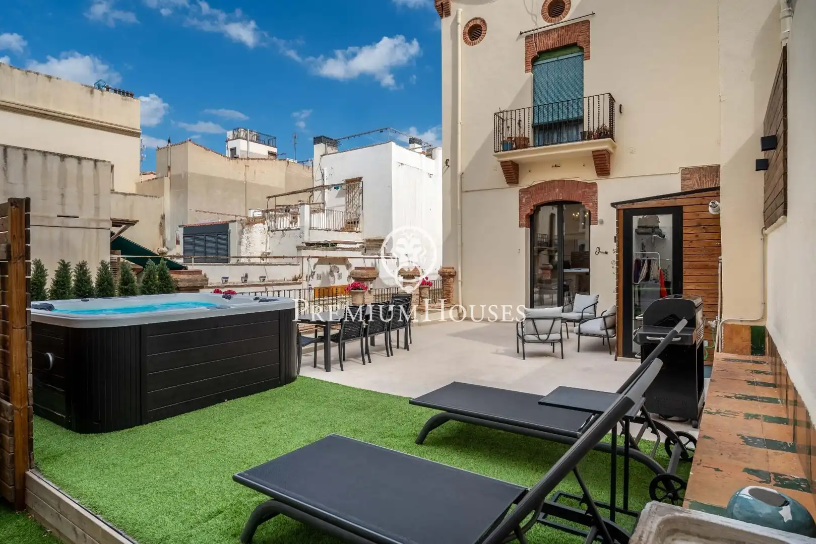Terrace of Flat for sale in Vilanova i la Geltrú  with Air Conditioner, Heating and Terrace