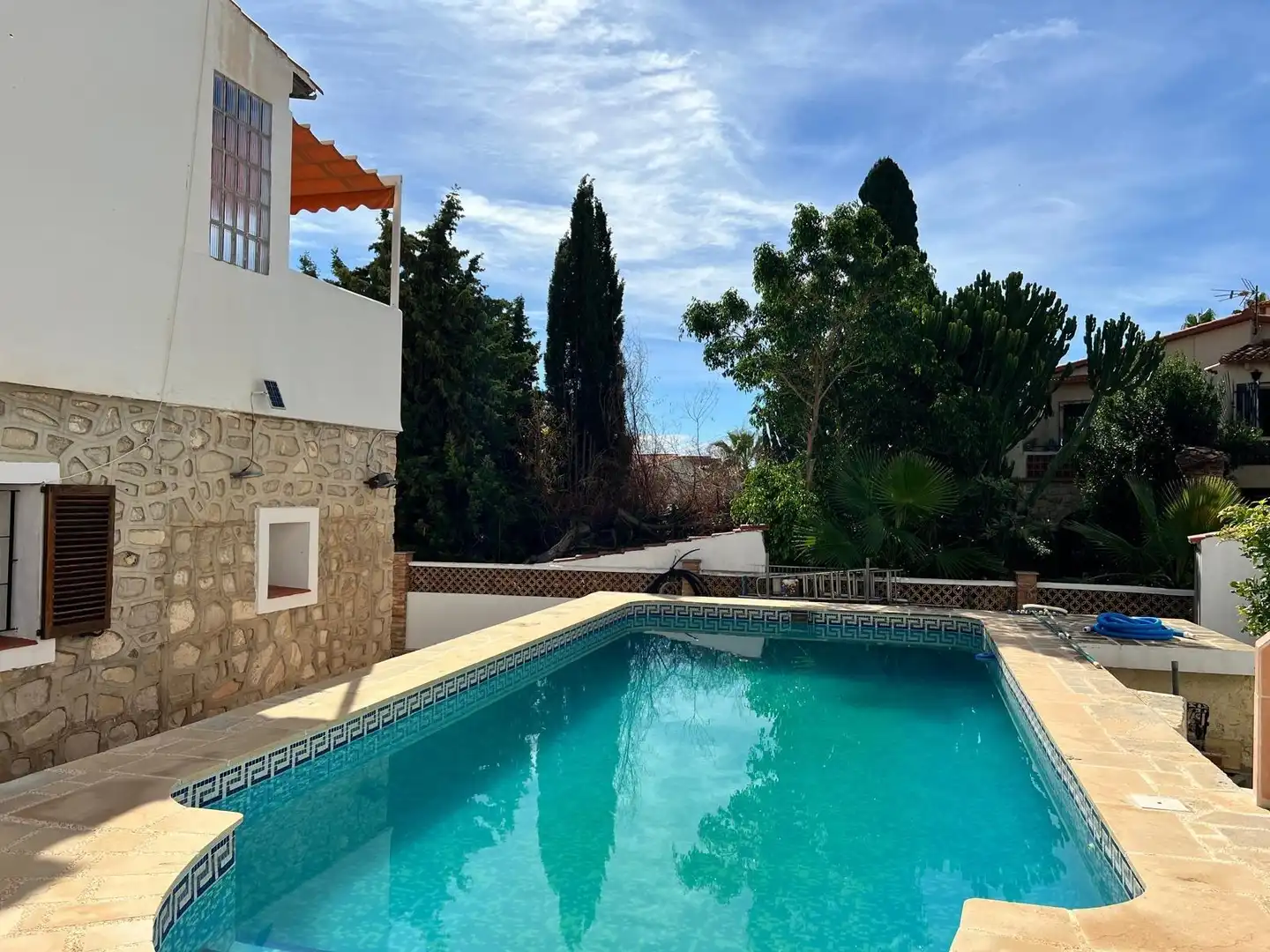 Swimming pool of Houses for sale in La Nucia  with Private garden, Terrace and Storage room