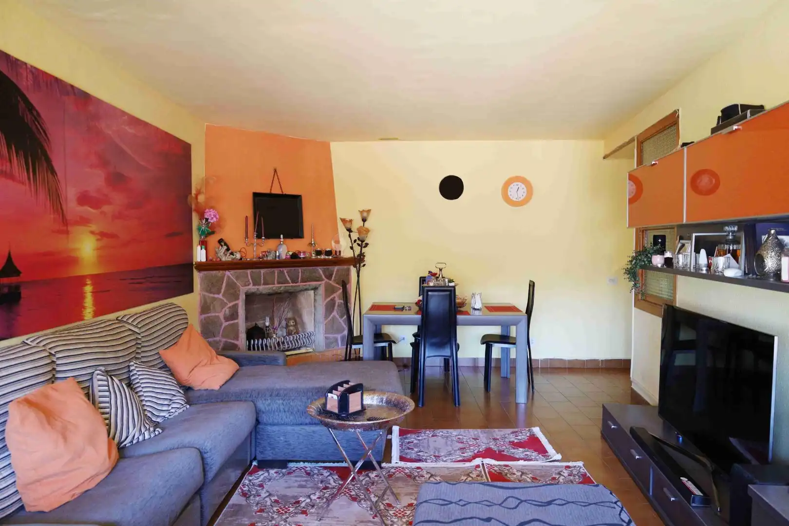 Living room of Houses for sale in La Codoñera  with Air Conditioner, Heating and Terrace