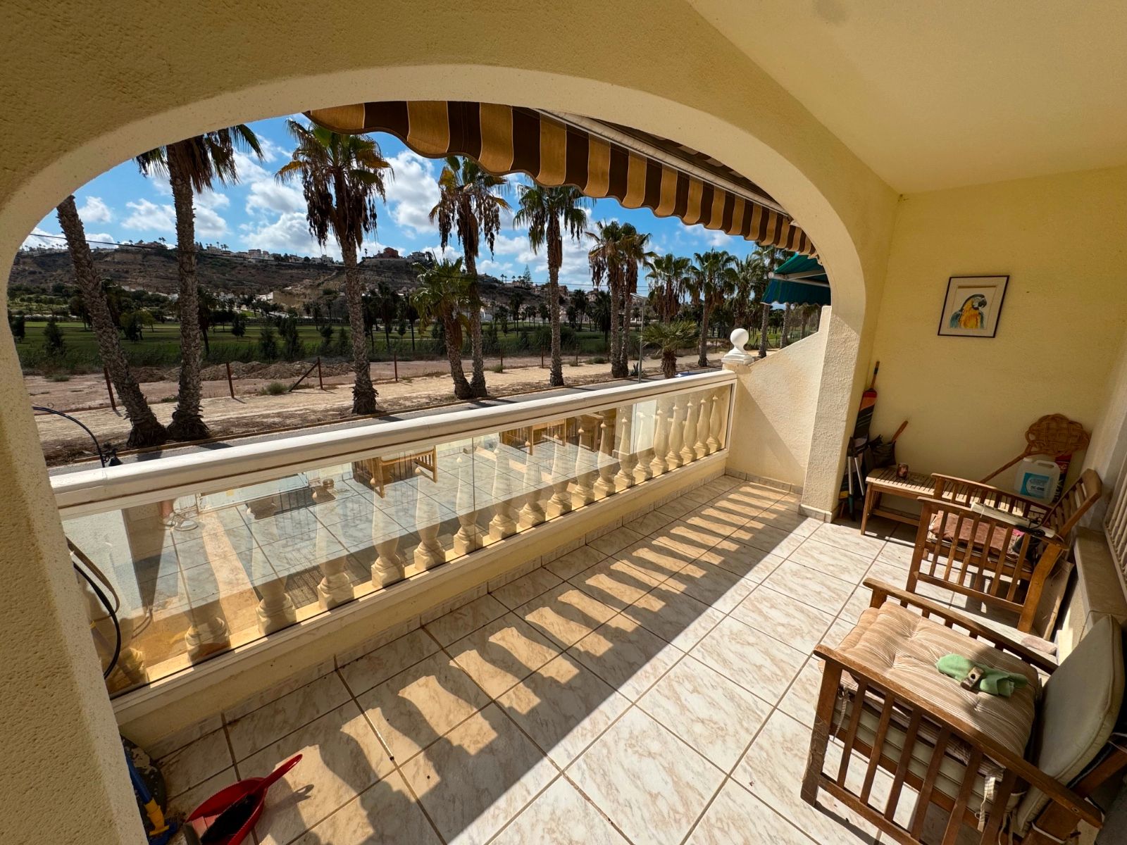 Terrace of Single-family semi-detached for sale in Rojales  with Air Conditioner, Terrace and Furnished
