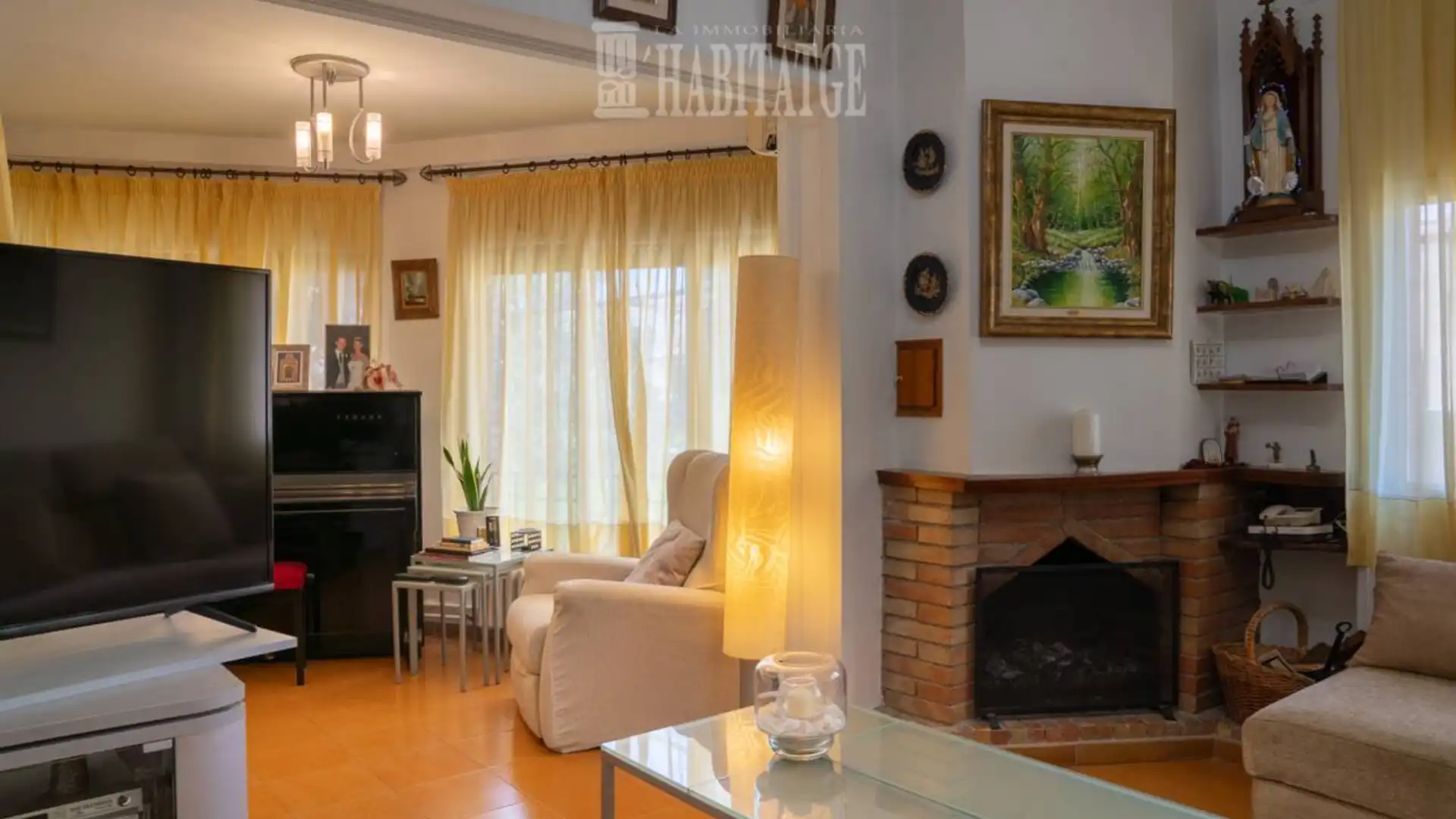 Living room of Houses for sale in Vic  with Heating and Private garden