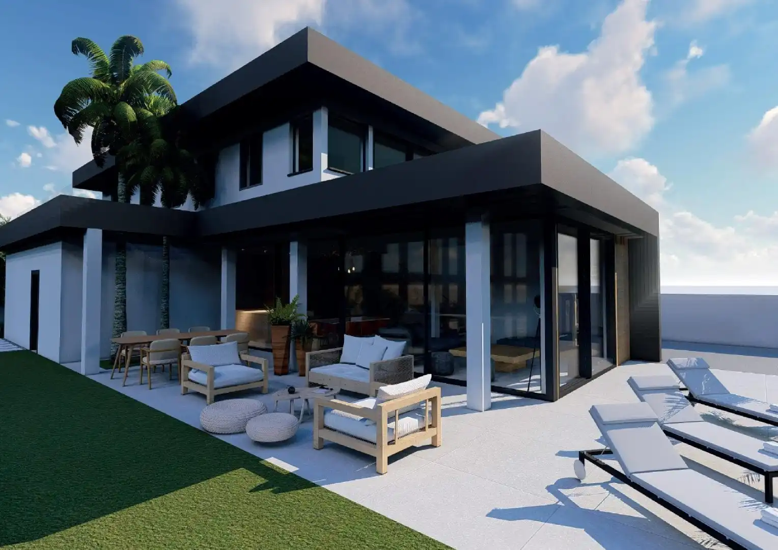 Terrassa de Casa o xalet en venda en Candelaria amb Aire condicionat, Jardí privat i Terrassa