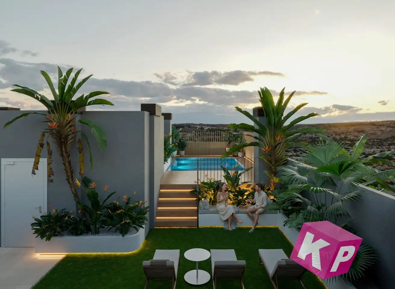 Ground floor with pool for sale in calle Angel