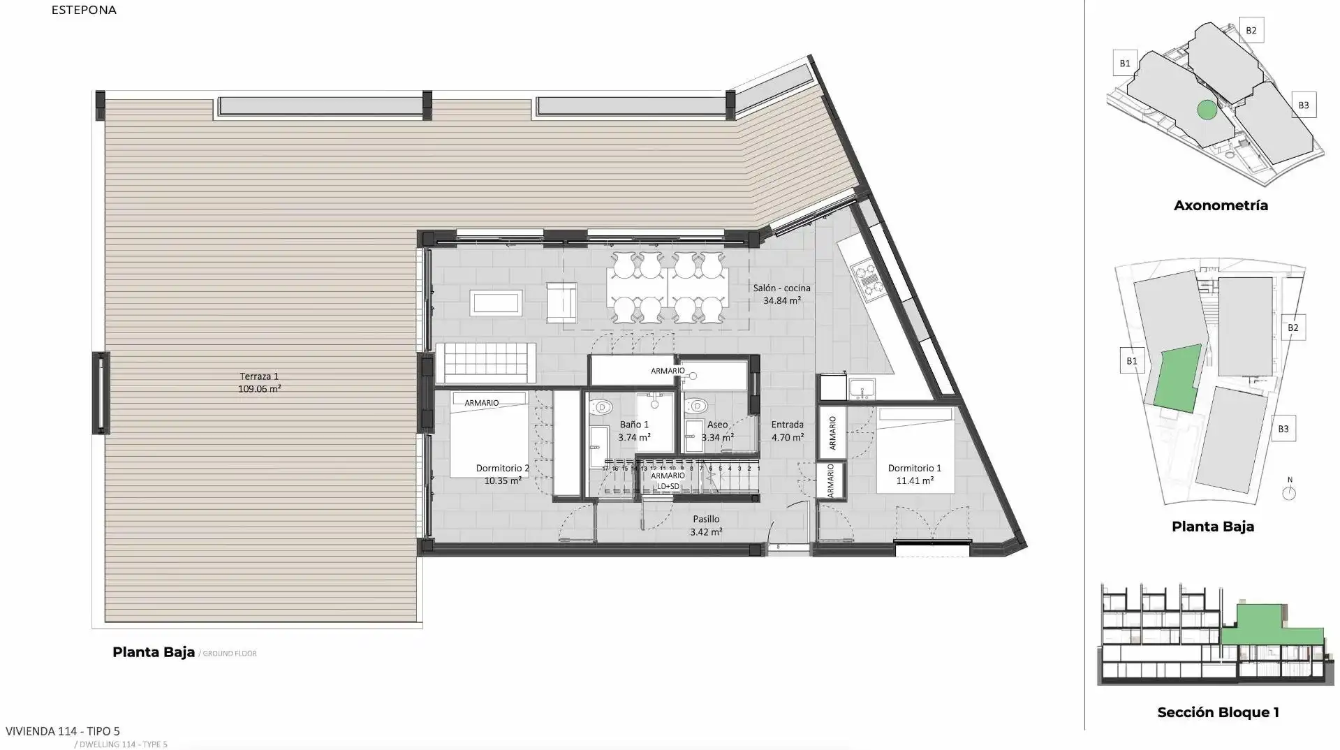Penthouse mit Pool zum Verkauf in Punta Plata, imagen 44