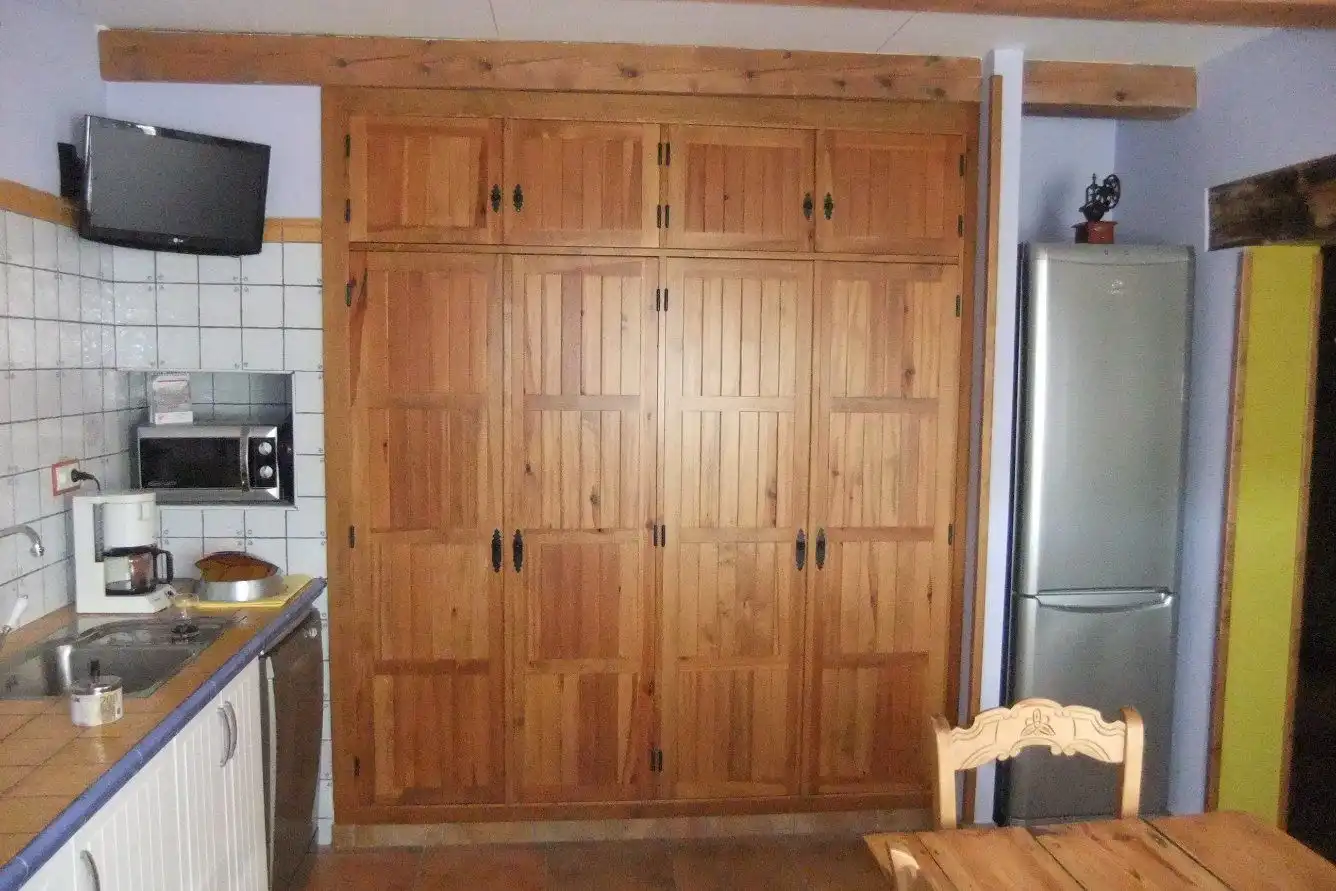 Cocina de Casa o chalet en venta en Torre del Burgo con Aire acondicionado, Jardín privado y Terraza