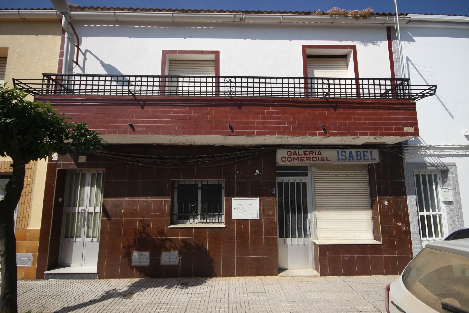 Exterior view of House or chalet for sale in Pueblonuevo del Guadiana  with Terrace, Storage room and Balcony