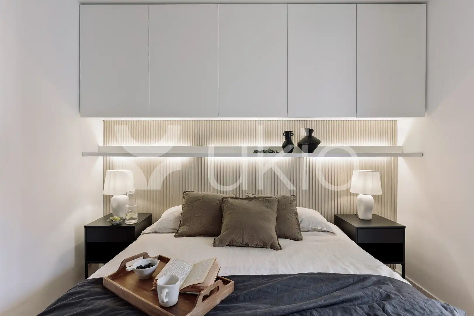 Habitación de Apartamento de alquiler en Barcelona con Aire acondicionado, Calefacción y Amueblado