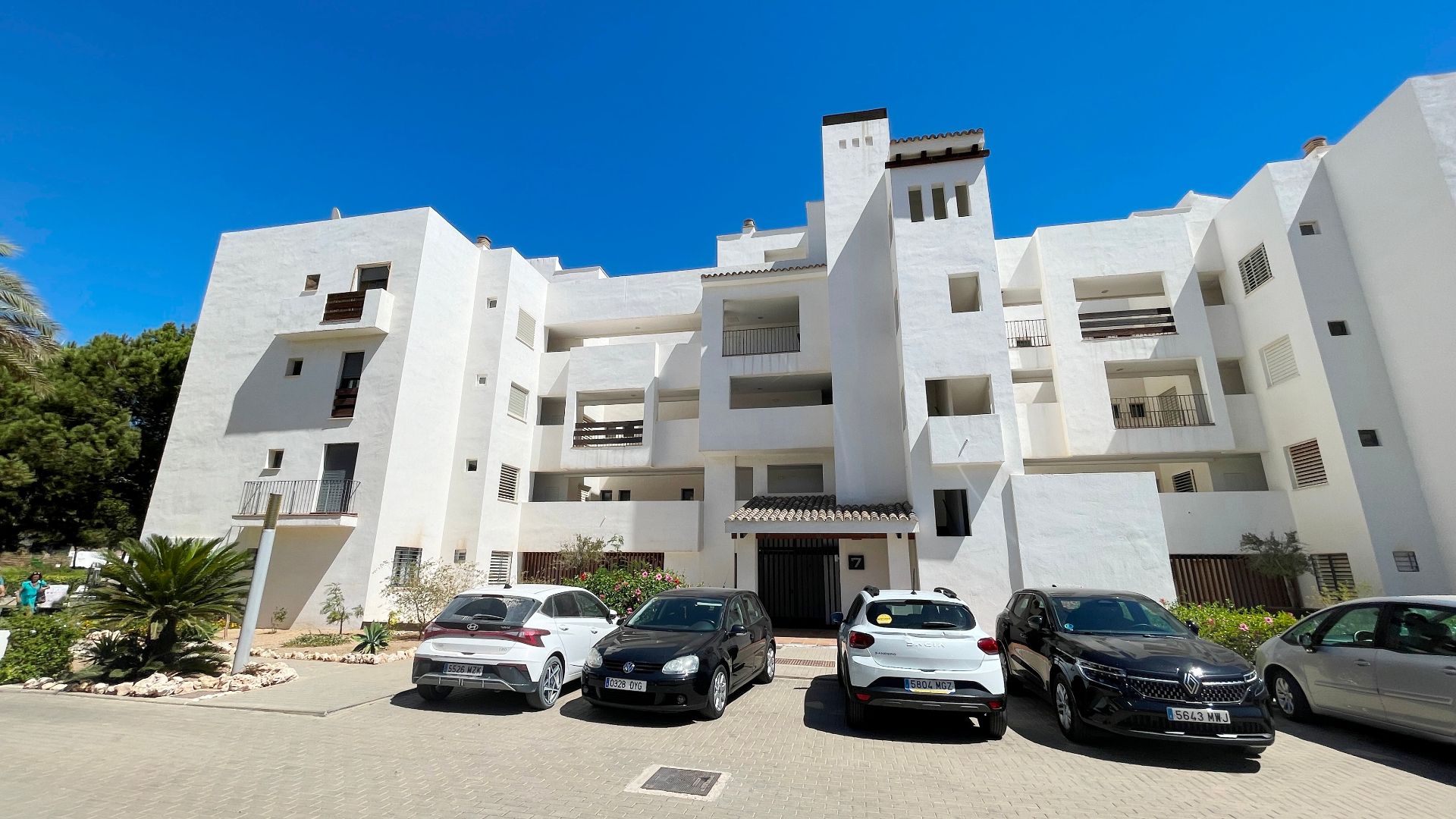 Exterior view of Flat for sale in Mijas  with Community pool