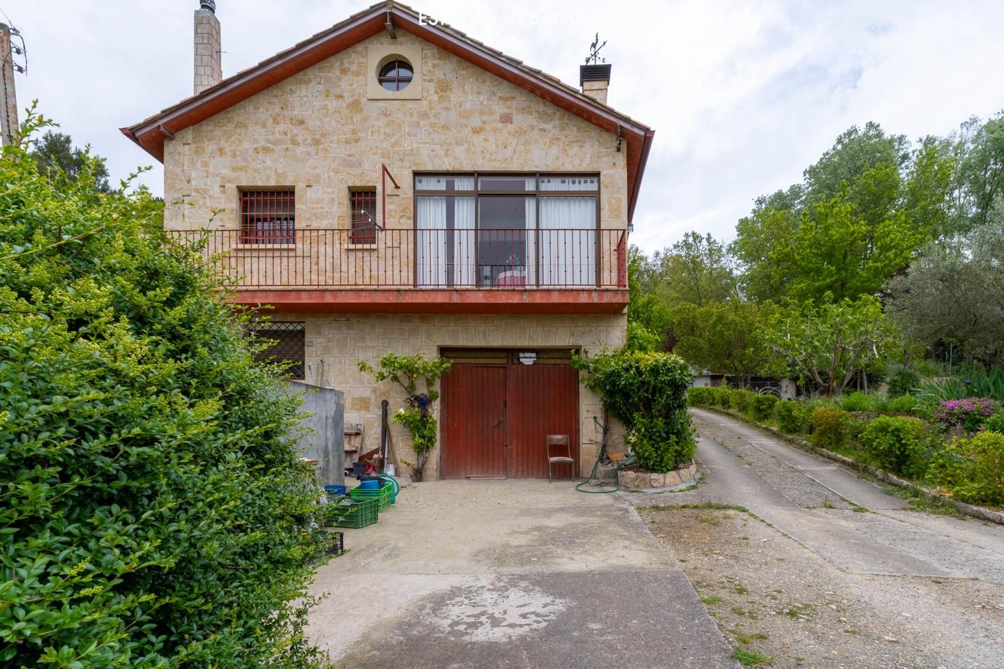 Exterior view of House or chalet for sale in Pelabravo  with Heating, Private garden and Swimming Pool