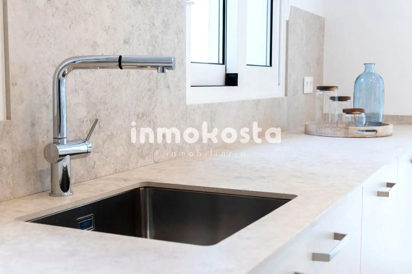Cocina de Casa o chalet en venta en Altea con Aire acondicionado, Jardín privado y Terraza