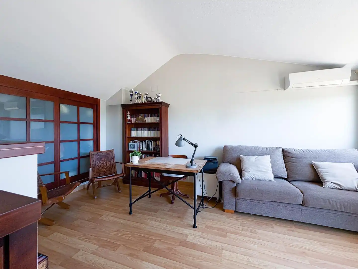 Sala de estar de Casa adosada en venta en Bétera con Aire acondicionado, Calefacción y Terraza