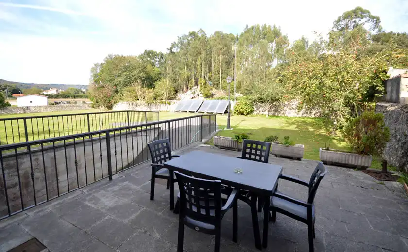 Terraza de Apartamento de alquiler en Llanes con Calefacción, Terraza y Amueblado