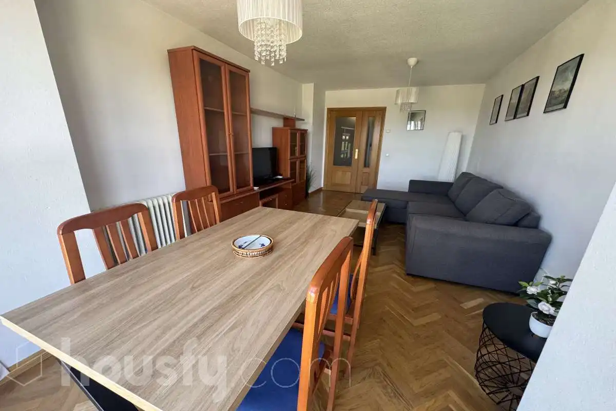 Sala de estar de Piso de alquiler en Madrid con Trastero y Amueblado