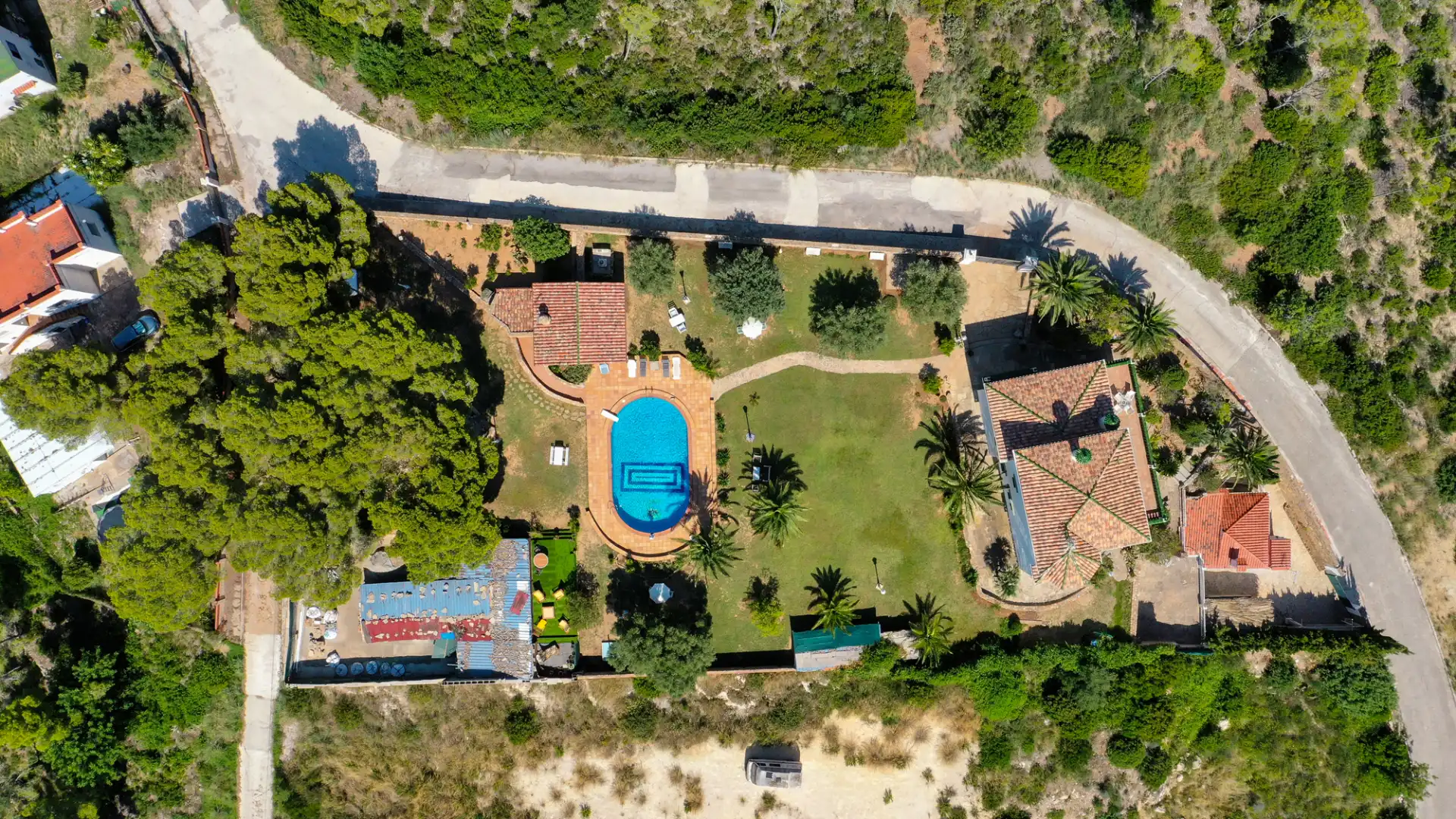 Garden of Houses for sale in El Vendrell  with Private garden, Terrace and Swimming Pool