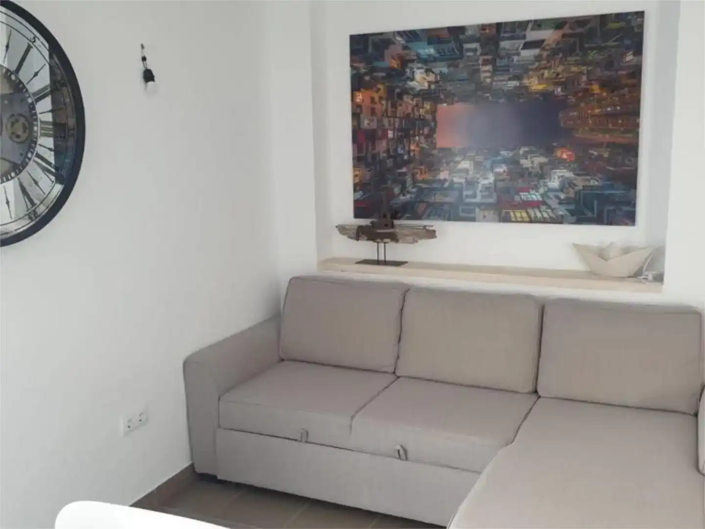 Sala d'estar de Pis en venda en Sant Josep de sa Talaia amb Aire condicionat i Balcó