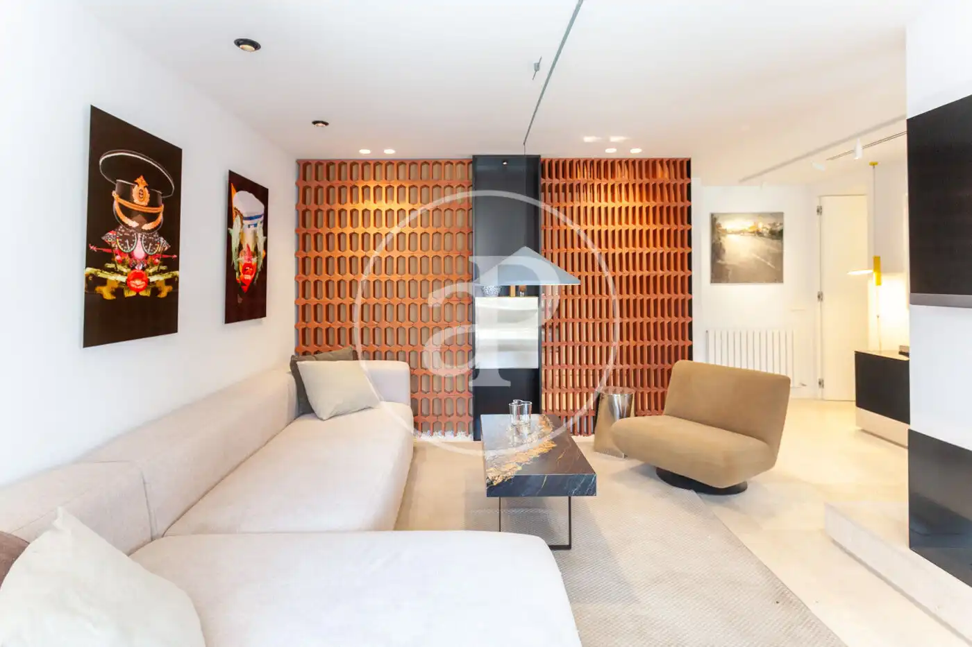 Living room of Flat for sale in Madrid  with Air Conditioner, Heating and Terrace