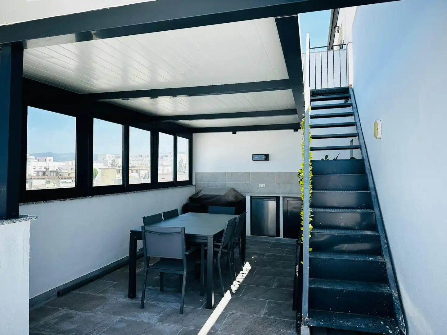 Terrasse von Wohnungen zum Verkauf in Tarifa mit Klimaanlage, Heizung und Terrasse