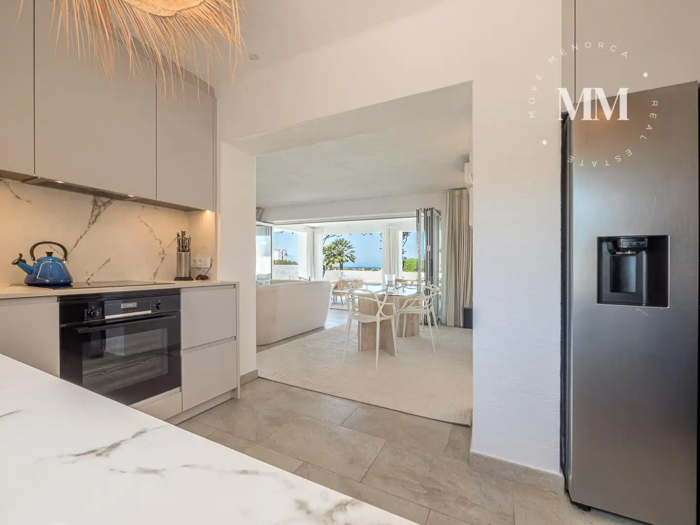 Cocina de Casa o chalet en venta en Sant Lluís con Aire acondicionado, Calefacción y Jardín privado
