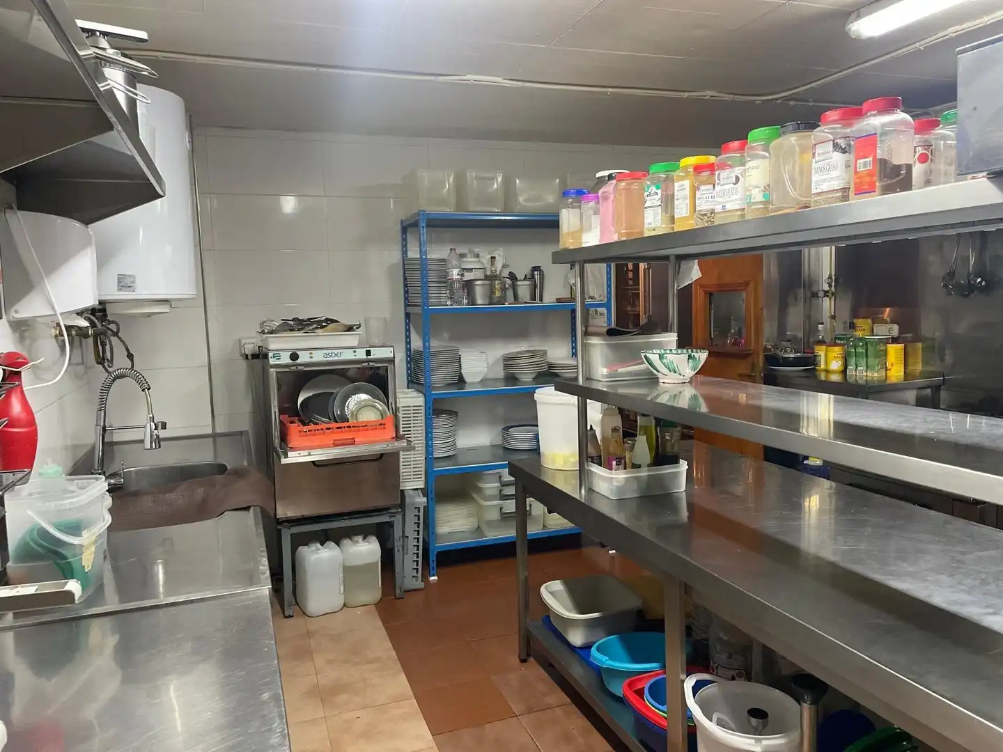 Kitchen of Houses for sale in Chimeneas  with Air Conditioner, Private garden and Terrace