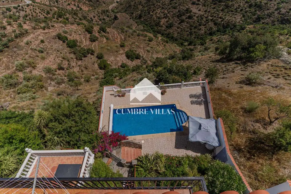 Terrassa de Casa o xalet en venda en Lújar amb Jardí privat, Terrassa i Internet