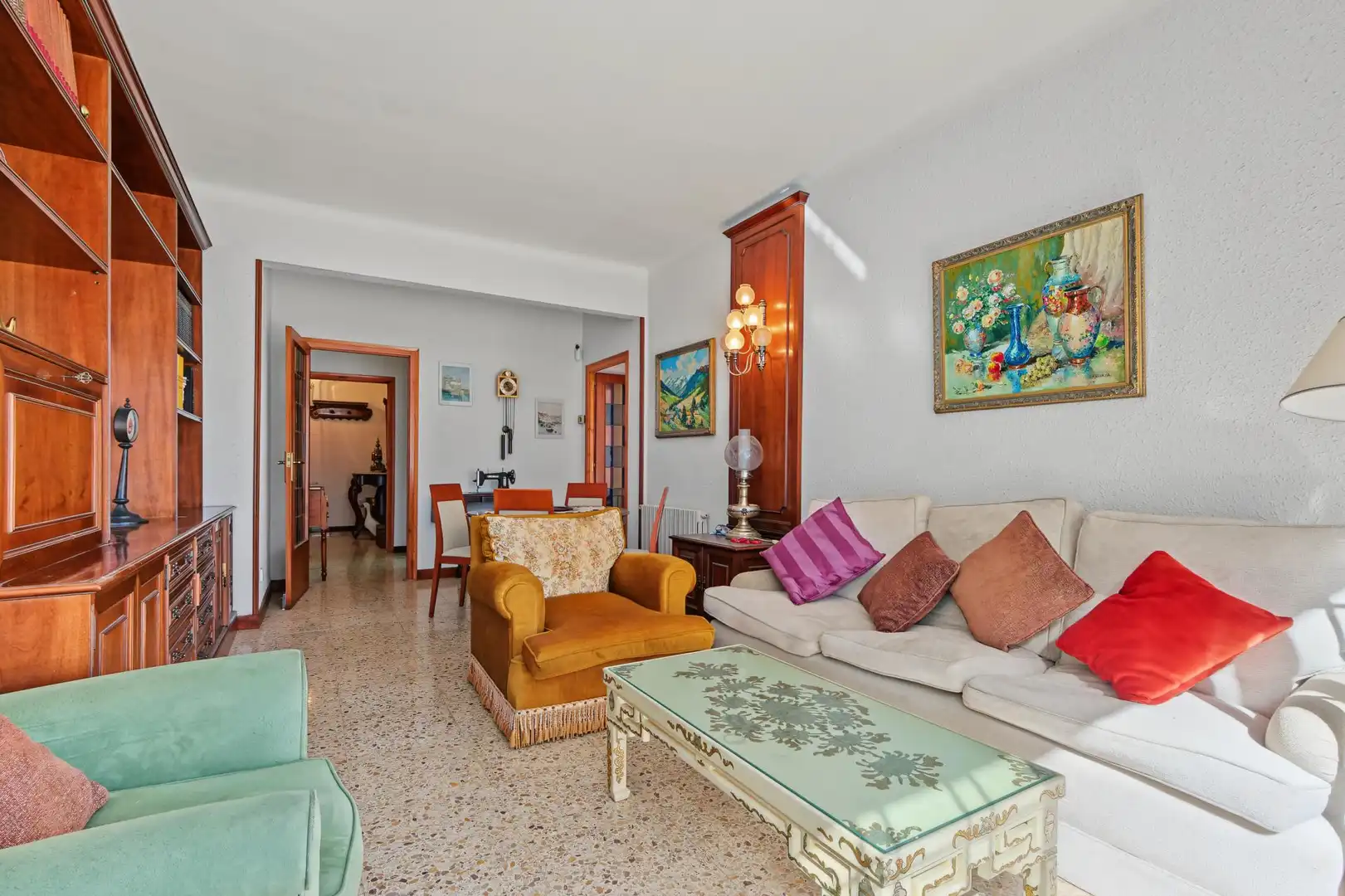Sala de estar de Ático en venta en Arbúcies con Alarma