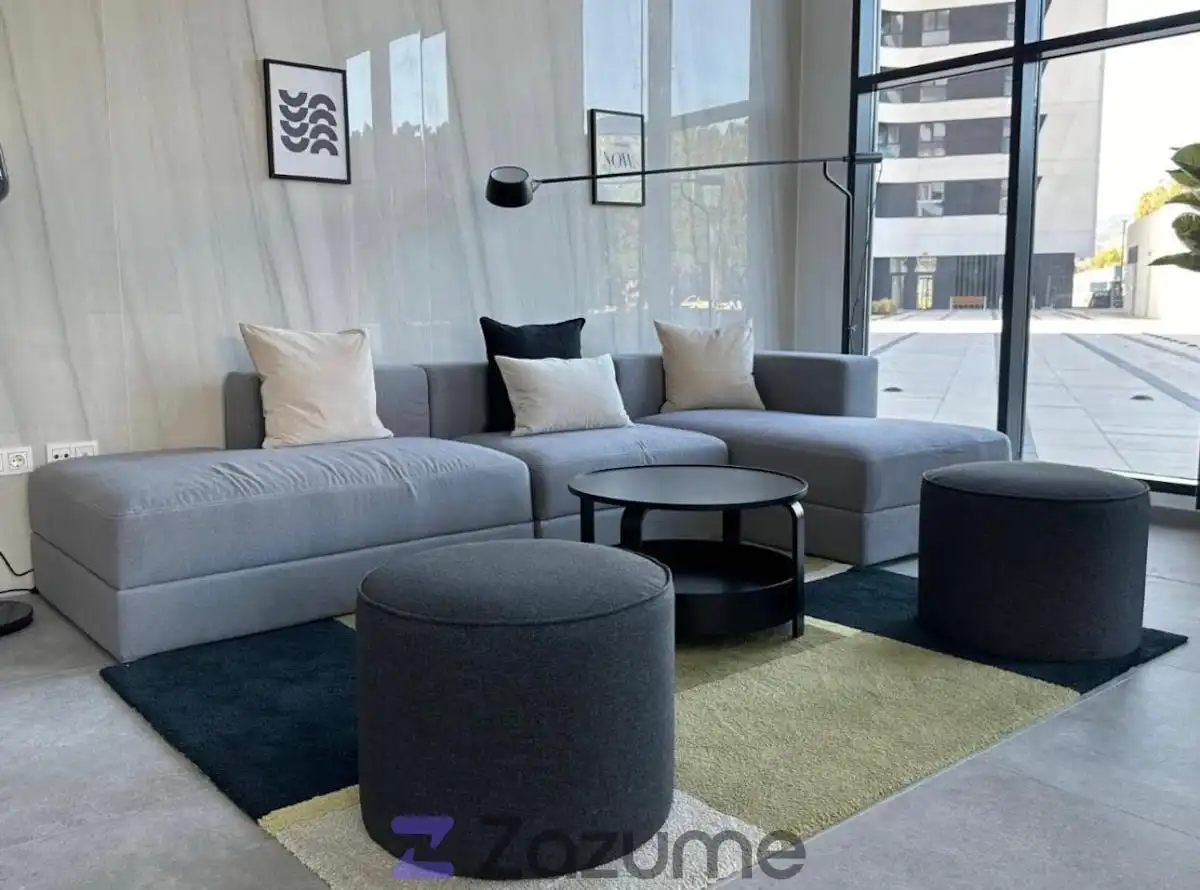 Living room of Flat for rent in Málaga  with Air Conditioner, Heating and Private garden