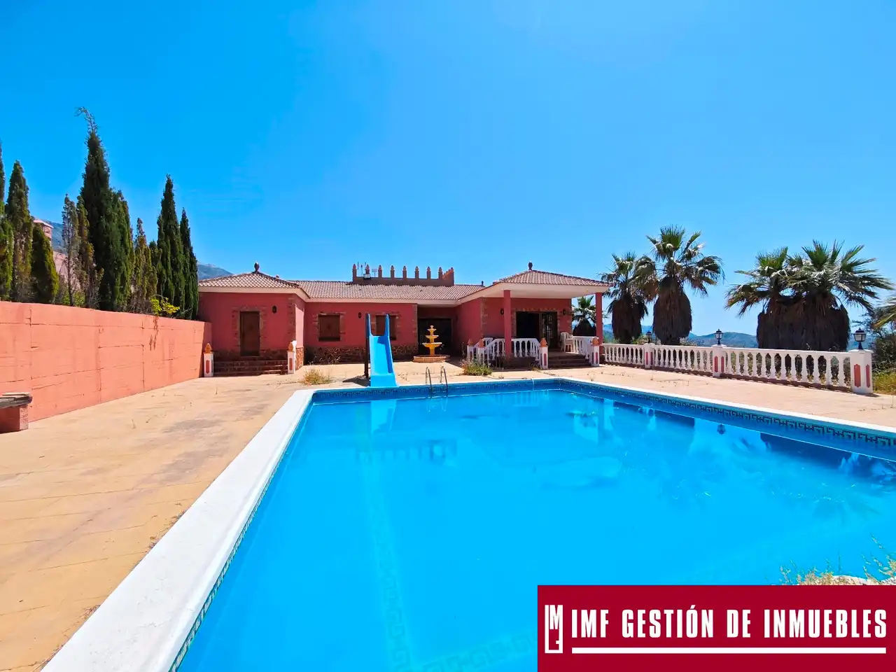 Jardí de Casa o xalet en venda en Canillas de Aceituno amb Terrassa, Piscina i Moblat