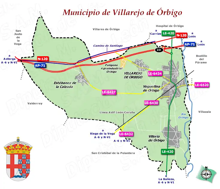 Finca rústica en venda a Villarejo de Órbigo