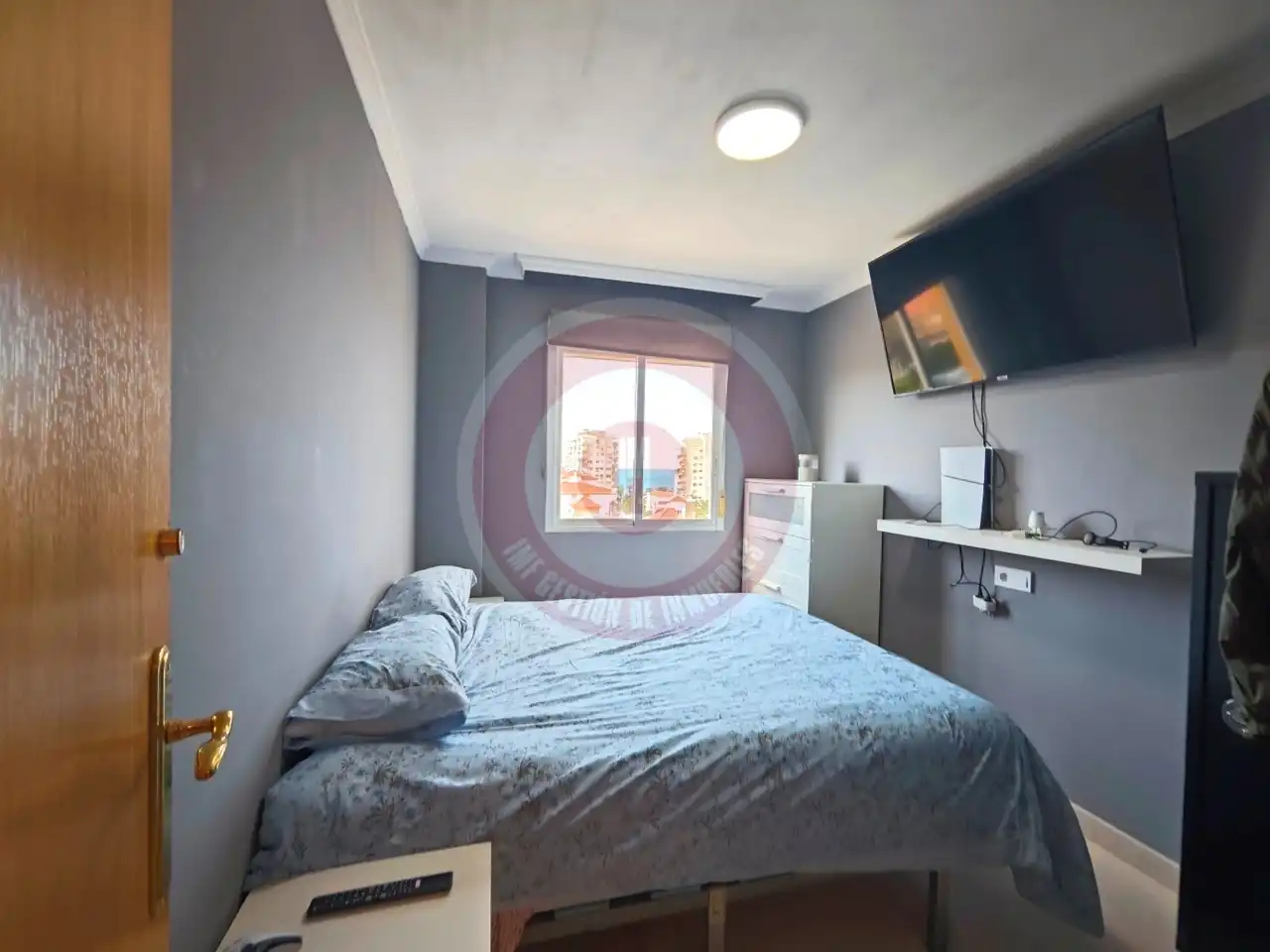 Schlafzimmer von Wohnung zum Verkauf in Algarrobo mit Klimaanlage, Terrasse und Gemeinschaftspool