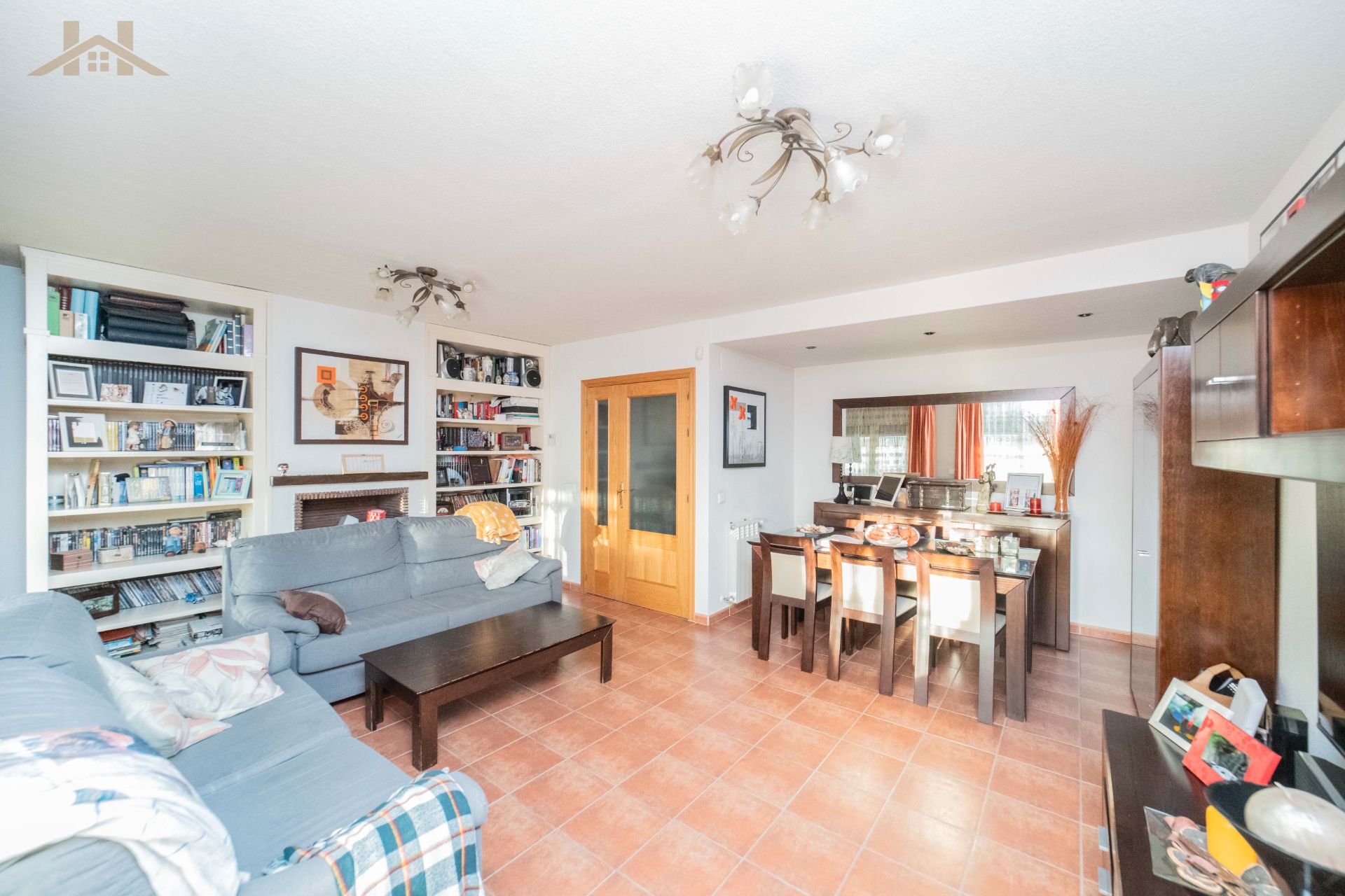 Sala de estar de Casa adosada en venta en Méntrida con Calefacción y Balcón