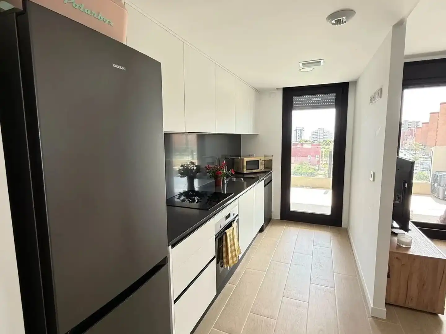 Cocina de Piso de alquiler en El Campello con Aire acondicionado, Calefacción y Piscina