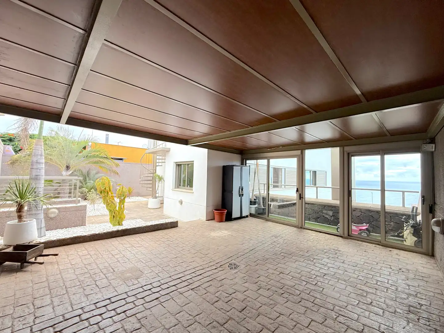 Terraza de Casa o chalet de alquiler en Santa Cruz de Tenerife con Aire acondicionado, Jardín privado y Parquet