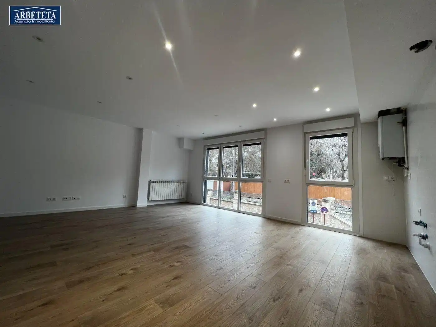 Sala de estar de Piso de alquiler en Guadalajara con Aire acondicionado, Calefacción y Terraza