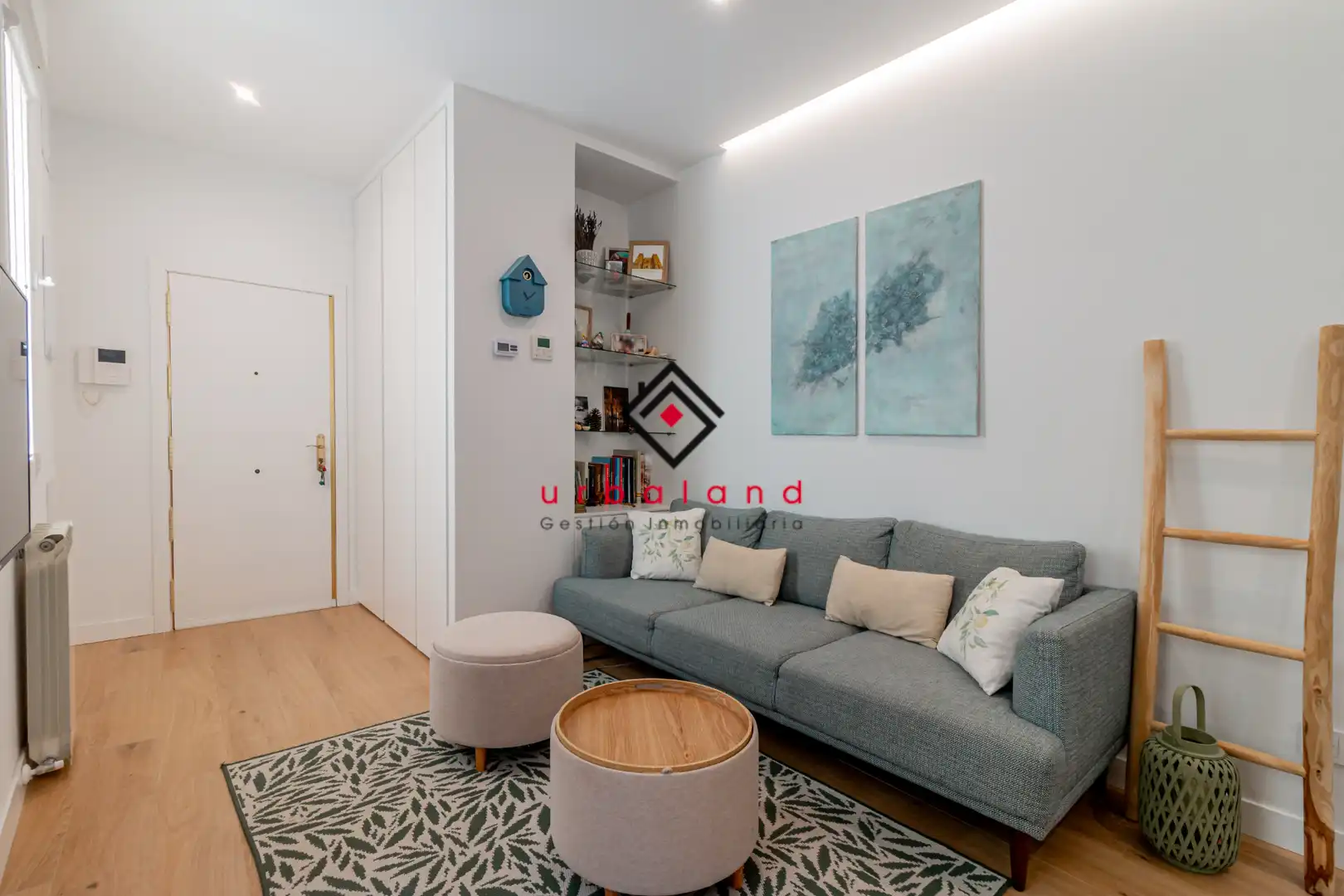 Sala de estar de Piso en venta en Madrid con Aire acondicionado, Calefacción y Parquet