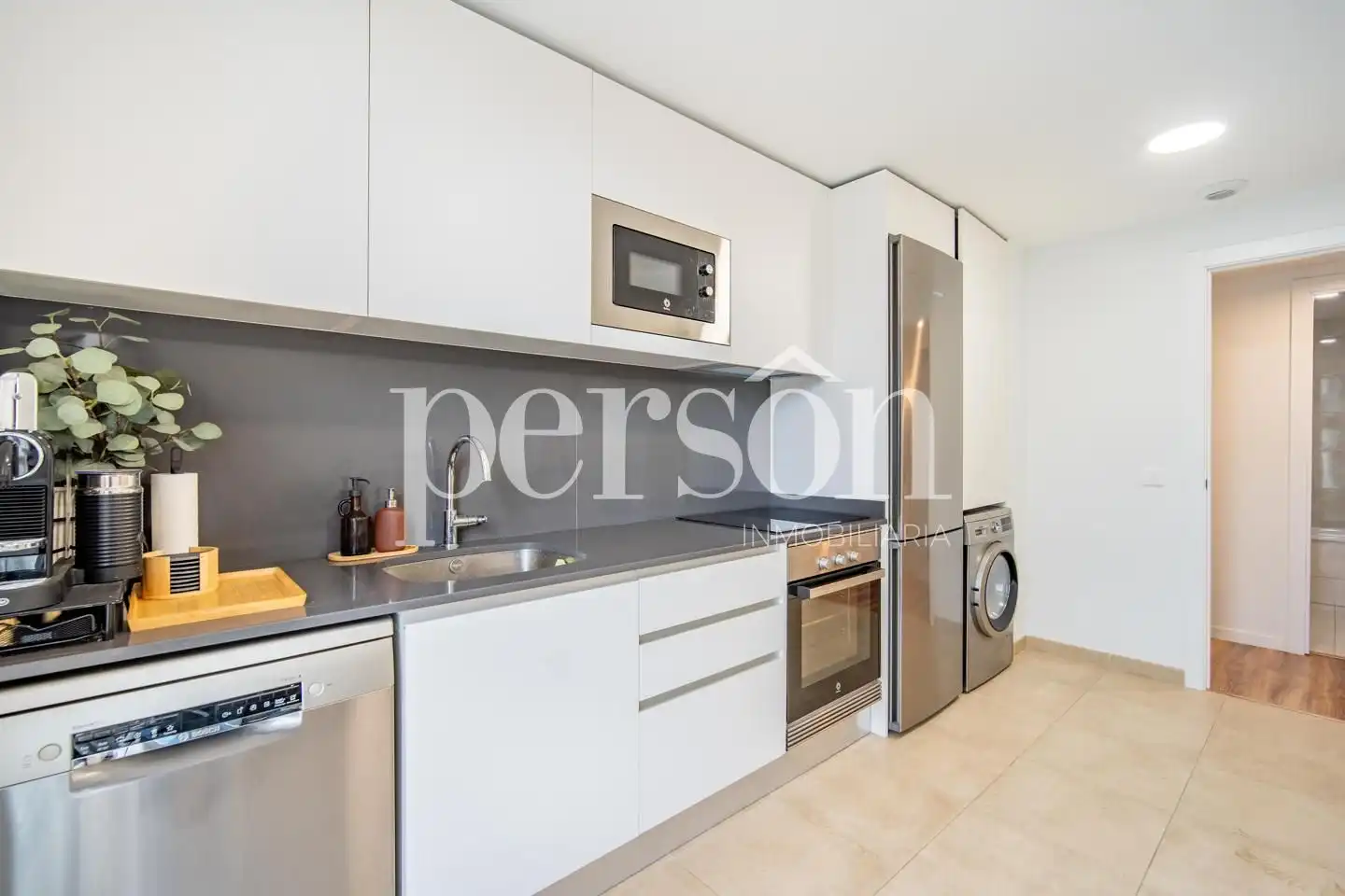 Kitchen of Duplexes for sale in La Pobla de Vallbona  with Air Conditioner, Heating and Terrace
