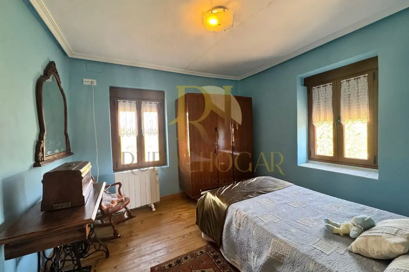 Habitación de Casa o chalet en venta en Gradefes con Calefacción, Parquet y Amueblado