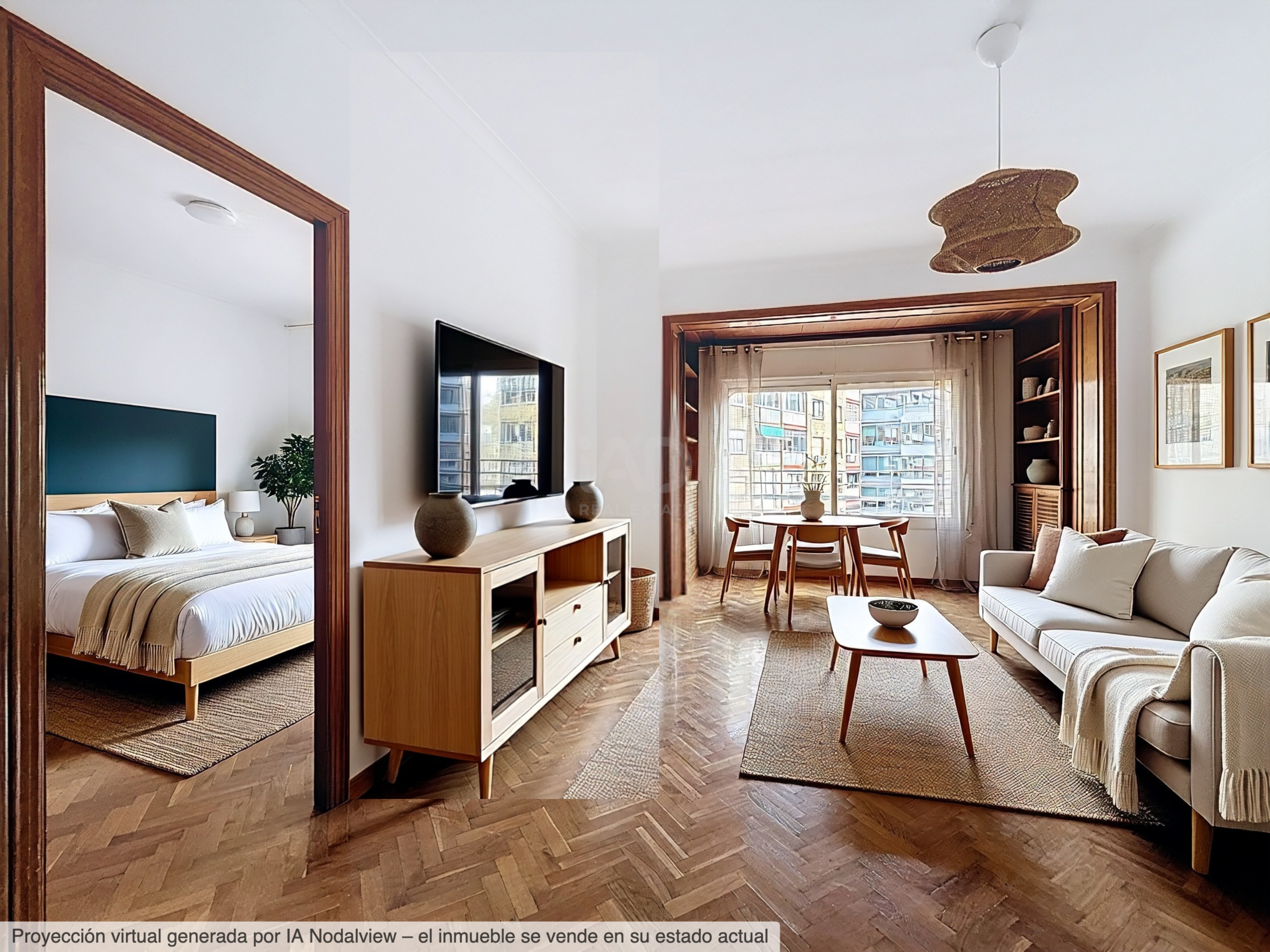 Sala de estar de Piso de alquiler en  Barcelona Capital con Calefacción