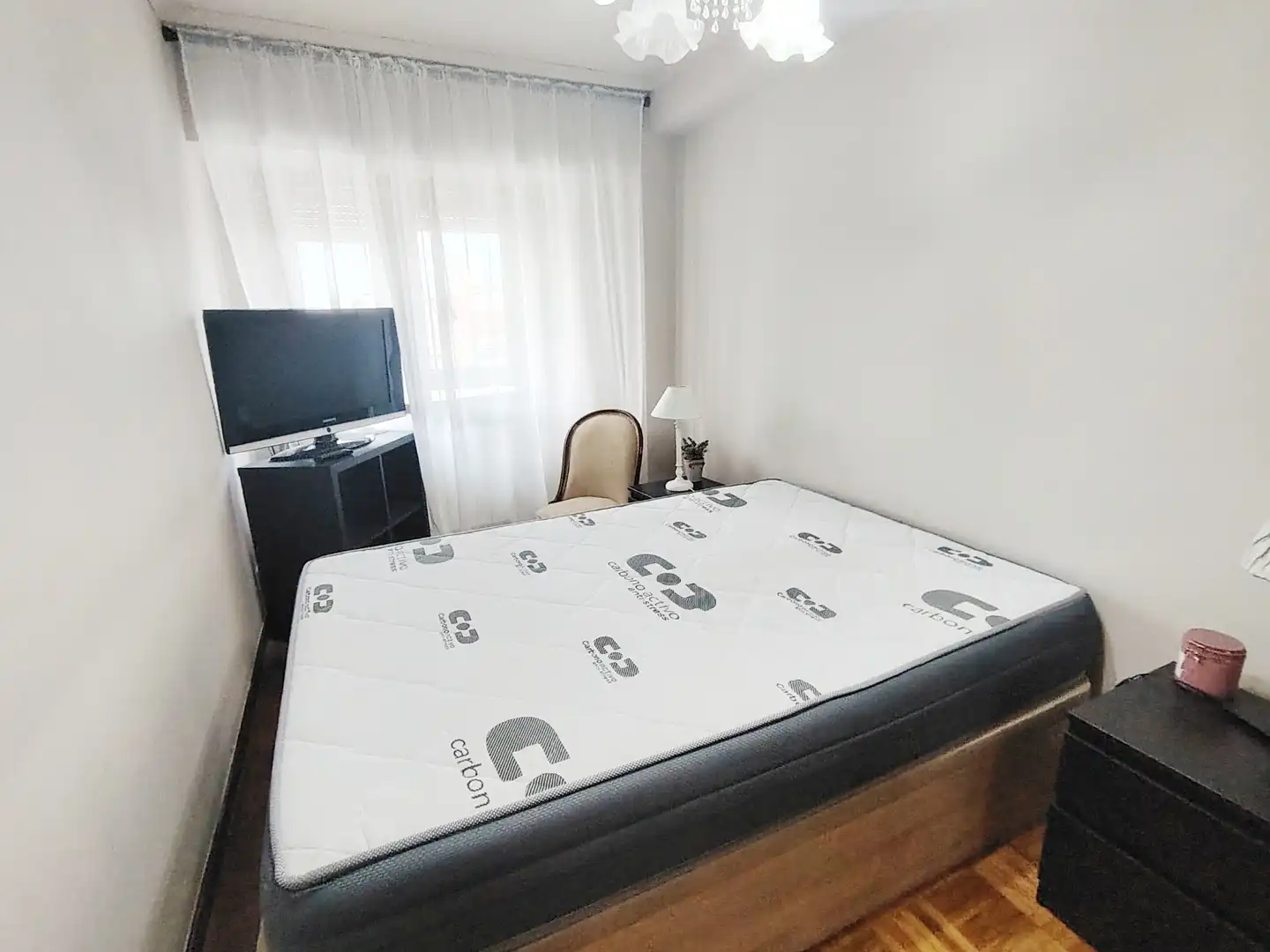 Bedroom of Flat for sale in Gijón   with Heating, Parquet flooring and Storage room