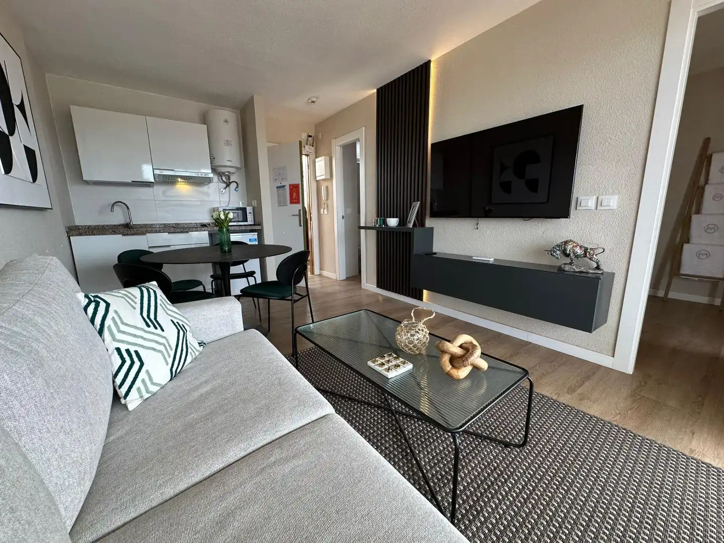 Sala d'estar de Apartament en venda en Benidorm amb Aire condicionat, Calefacció i Terrassa