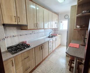 Kitchen of Flat to rent in  Granada Capital  with Terrace, Furnished and Oven