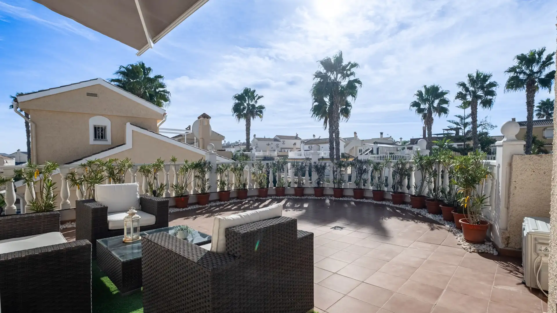 Terraza de Casa o chalet en venta en Santa Pola con Jardín privado, Terraza y Trastero