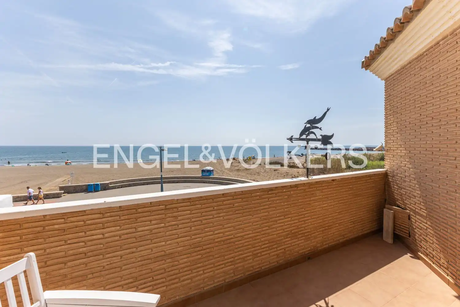 Terraza de Casa adosada de alquiler en Puçol con Calefacción, Jardín privado y Terraza