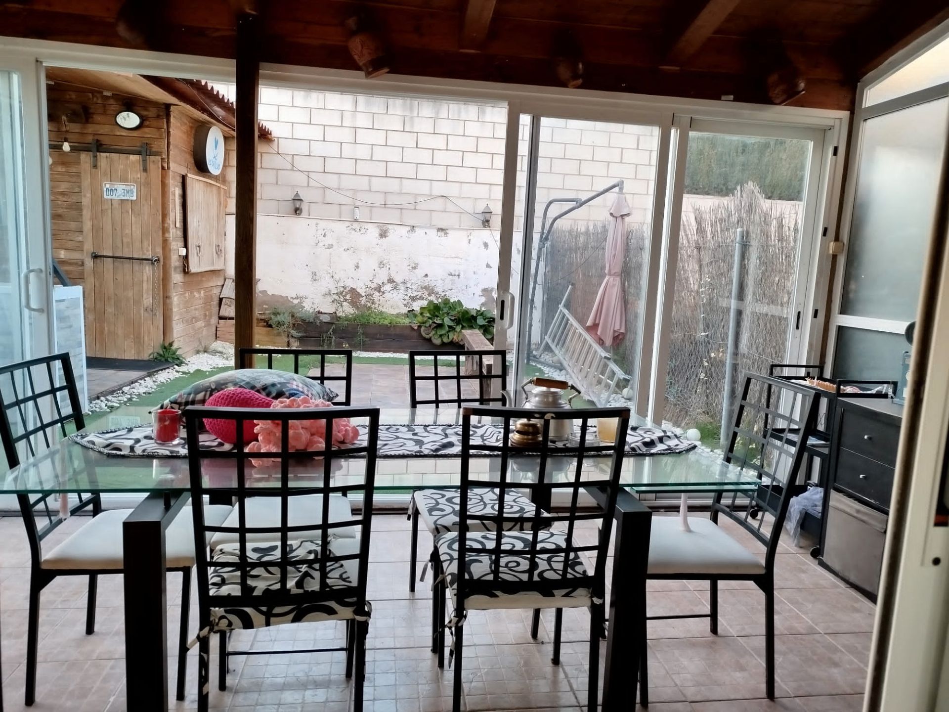 Menjador de Casa o xalet en venda en Siétamo amb Moblat